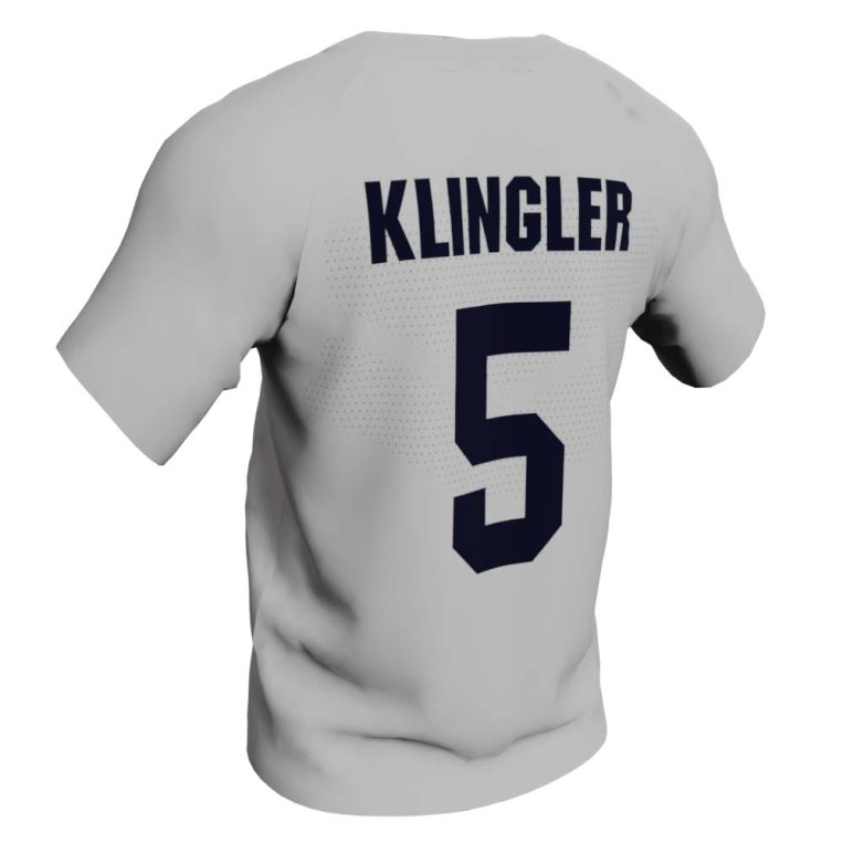 Baylee Klingler USA Softball Jersey - back white