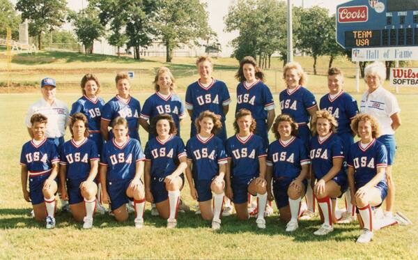 1990 USA Softball Team Photo