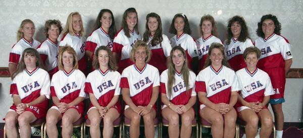 1995 Team USA Softball Team Photo