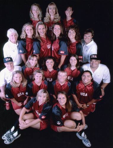 2000 USA Softball Jersey team photo