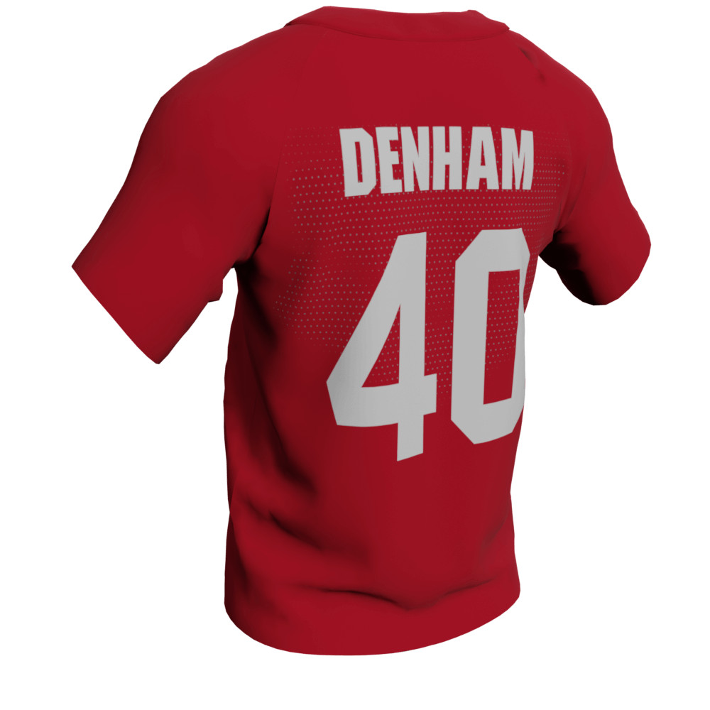 Alyssa Denham USA Softball Jersey - Red