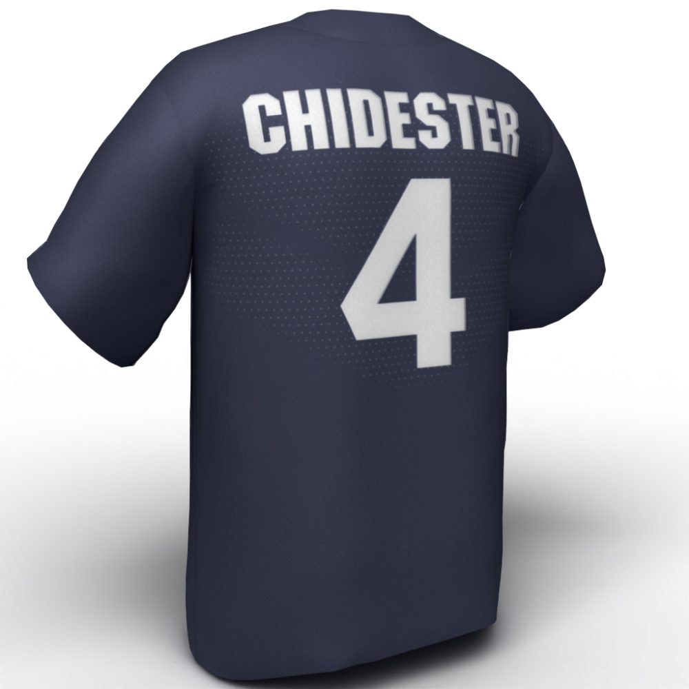 Amanda Chidester USA Softball Jersey Navy back