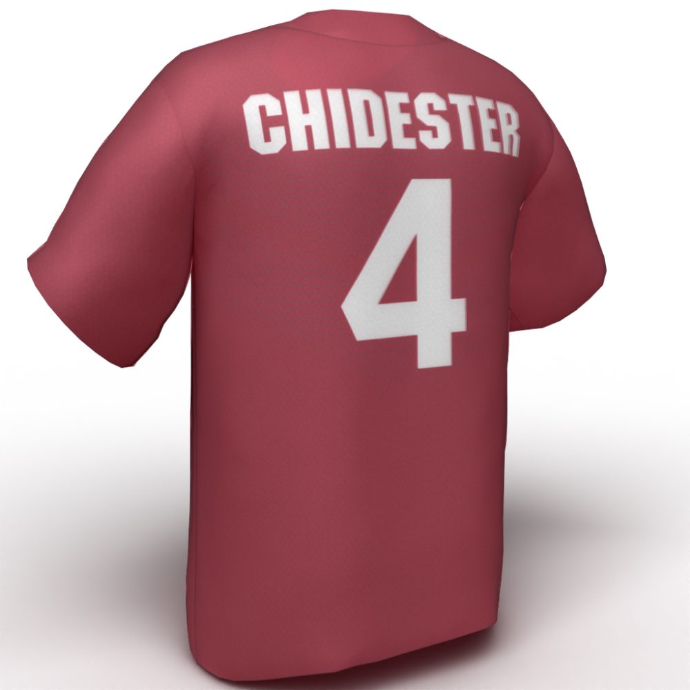 Amanda Chidester USA Softball Jersey red back