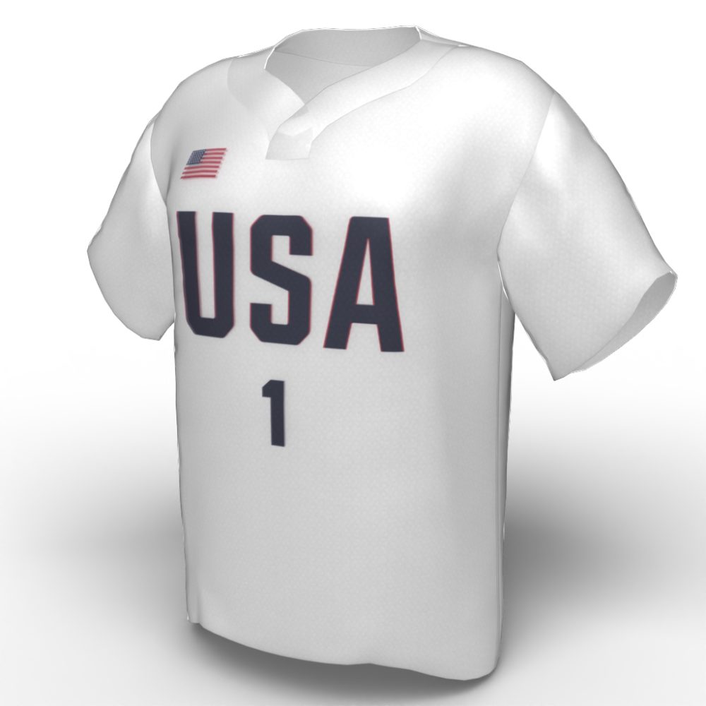 Aubree Munro USA Softball Jersey White