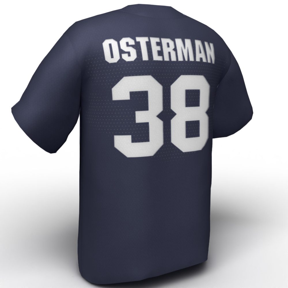 Cat Osterman USA Softball Jersey Navy back