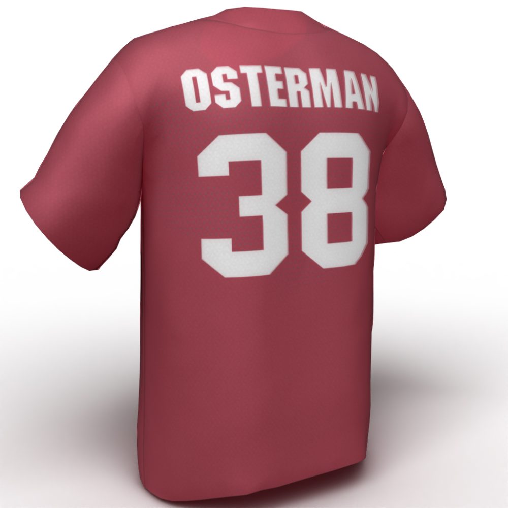 Cat Osterman USA Softball Jersey red back