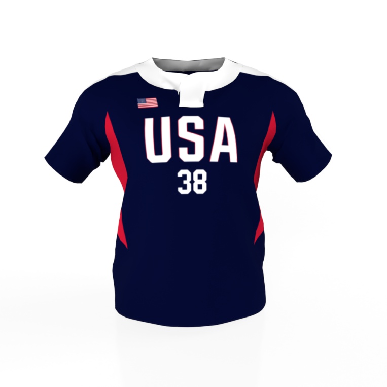 Cat Ostermant USA Softball Jersey Front
