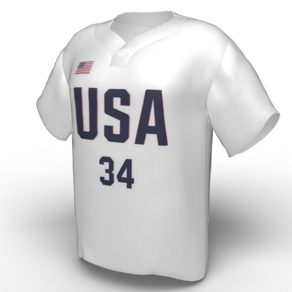 Dejah Mulipola USA Softball Jersey - White