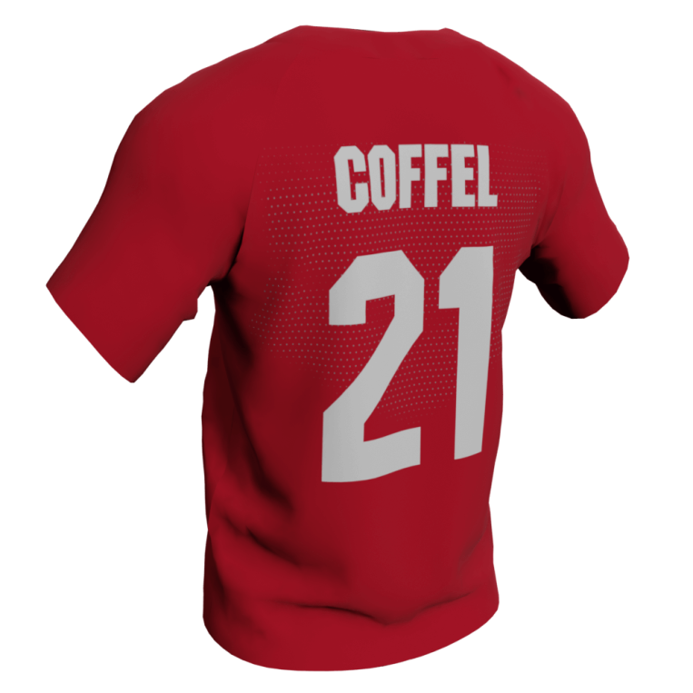 Erin Coffel USA Softball Jersey red