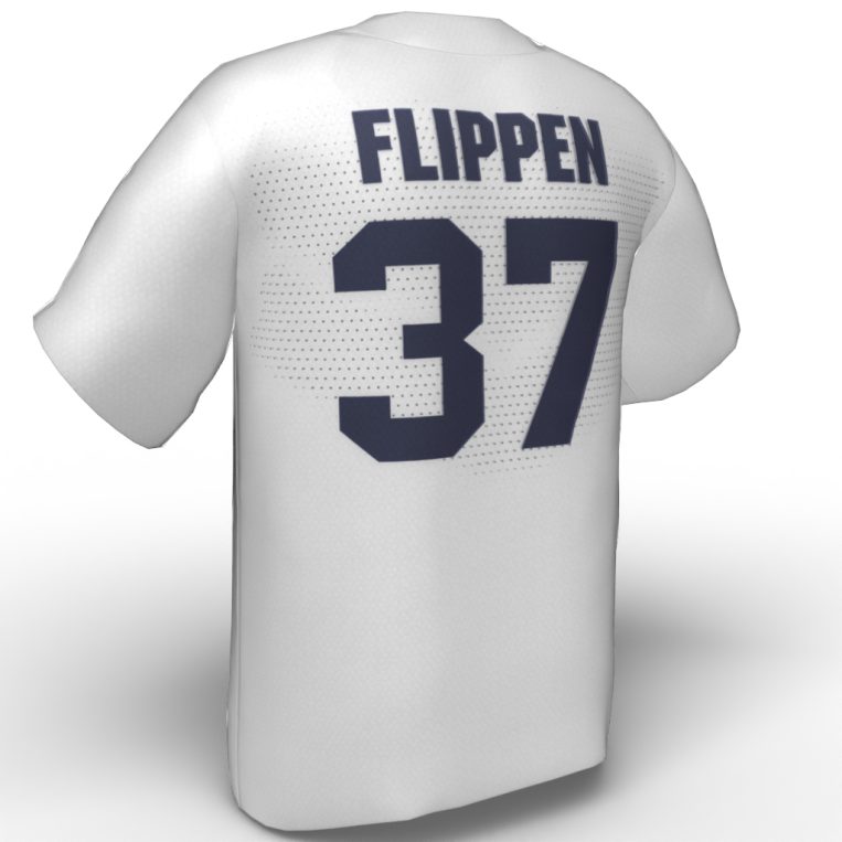 Hannah Flippen USA Softball Jersey white back