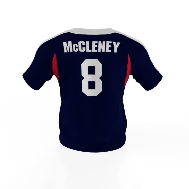 Haylie McCleney USA Softball Jersey Back