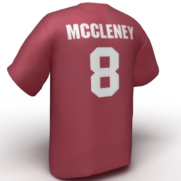 Haylie McCleney USA Softball Jersey red back