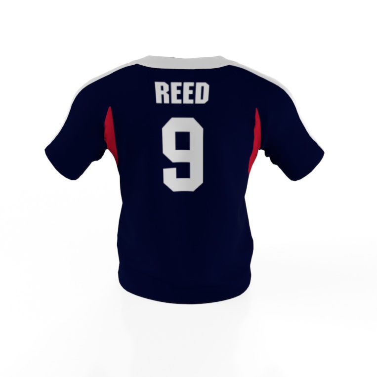 Janie Reed USA Softball Jersey Back