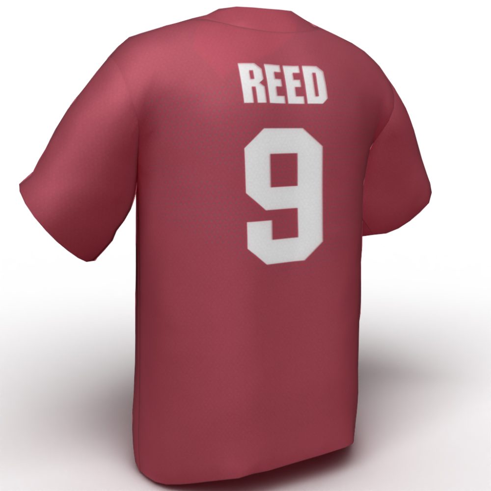 Janie Reed USA Softball Jersey red back