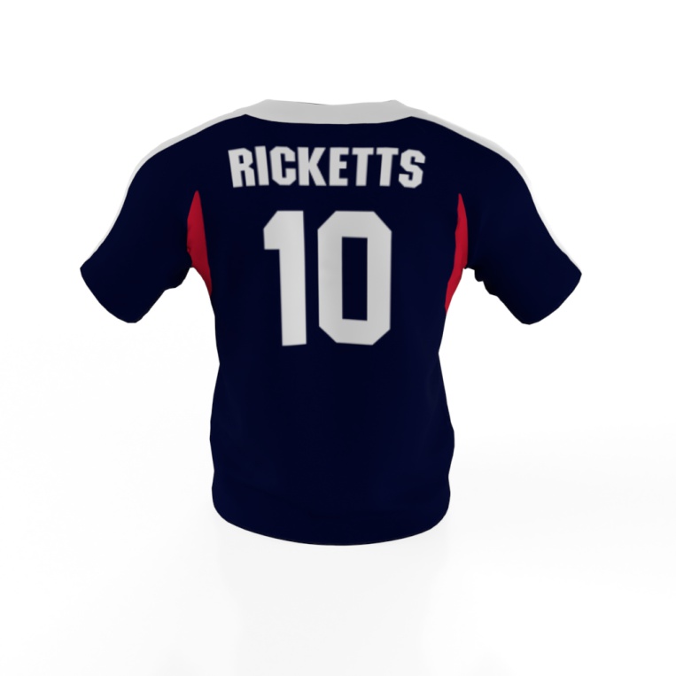 Keilani Ricketts 2019 USA Softball Jersey Back