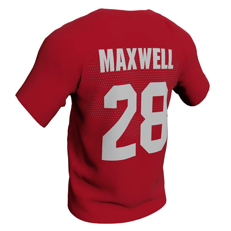 Kelly Maxwell USA Softball Jersey Red Back