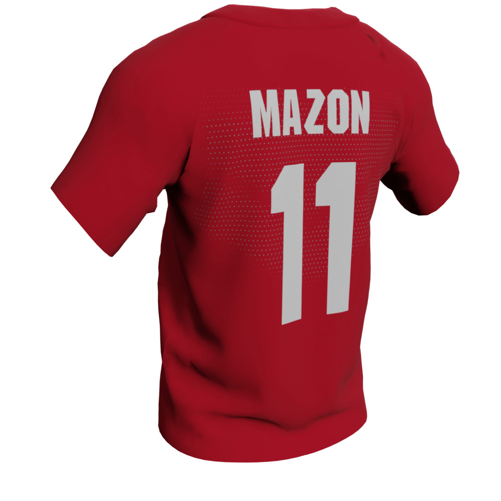 Mariah Mazon USA Softball Jersey Red