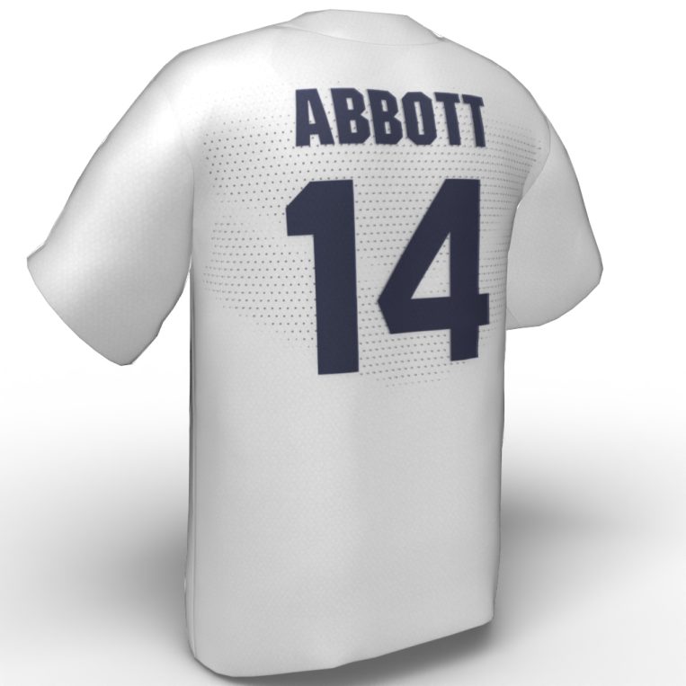 Monica Abbot USA Softball Jersey white back