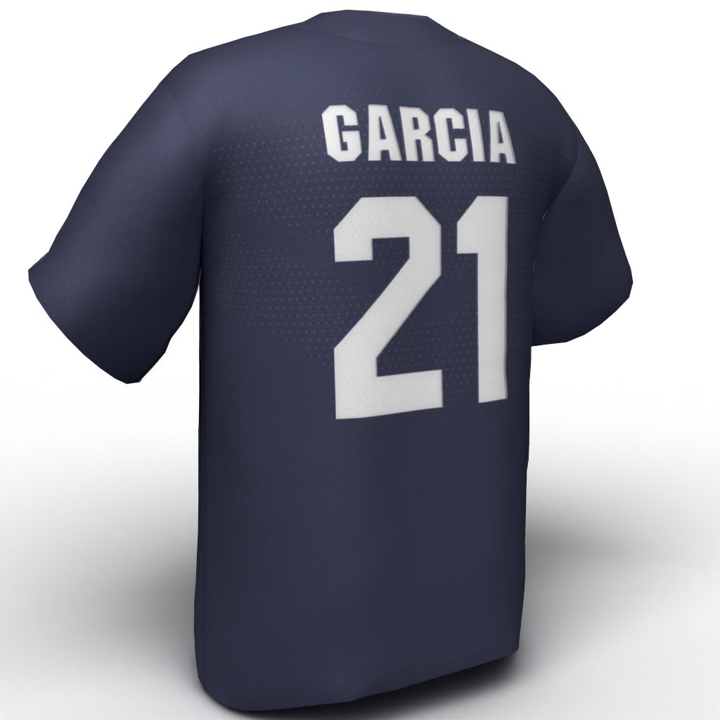 Rachael Garcia USA Softball Jersey Navy back