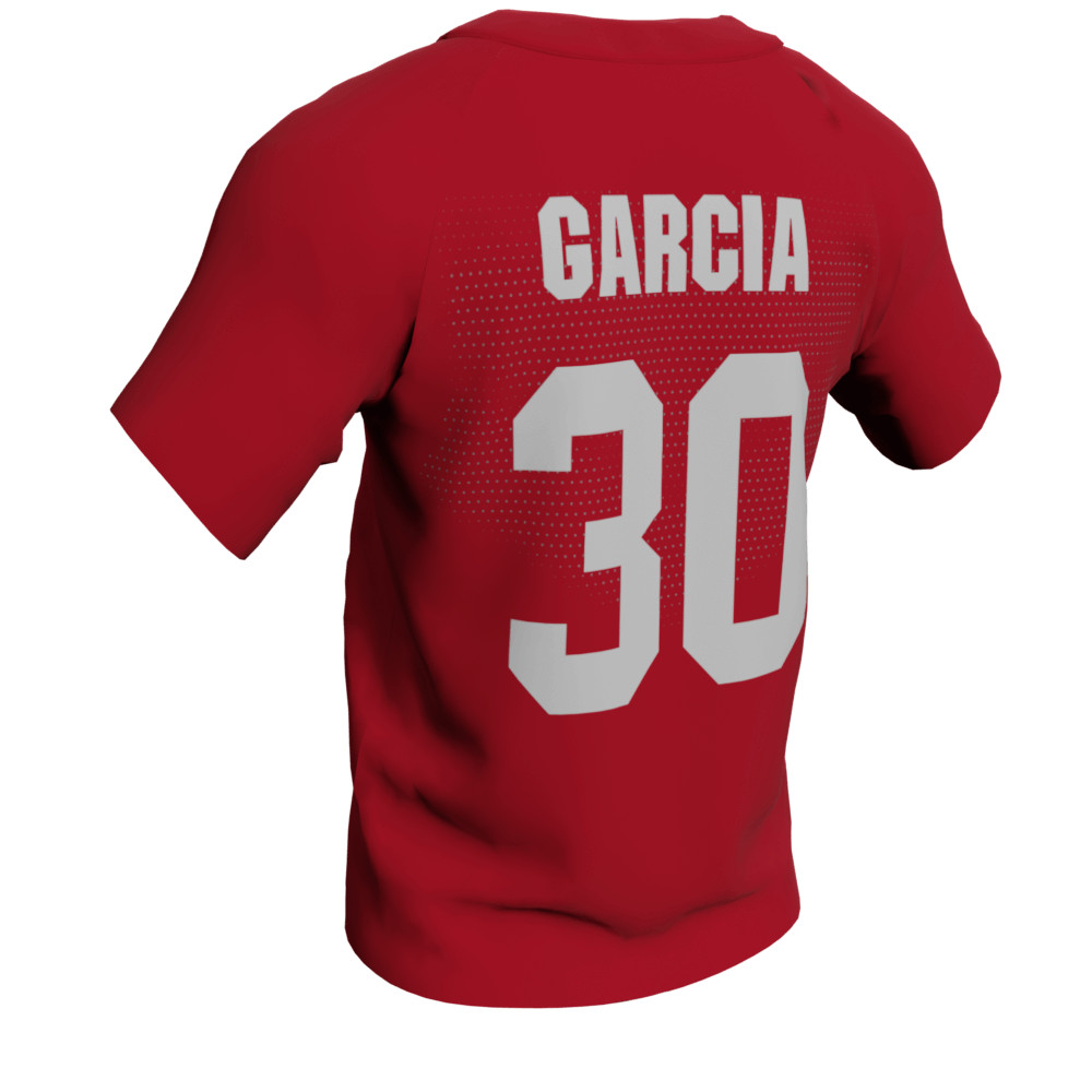 Rachael Garcia USA Softball Jersey Red 1