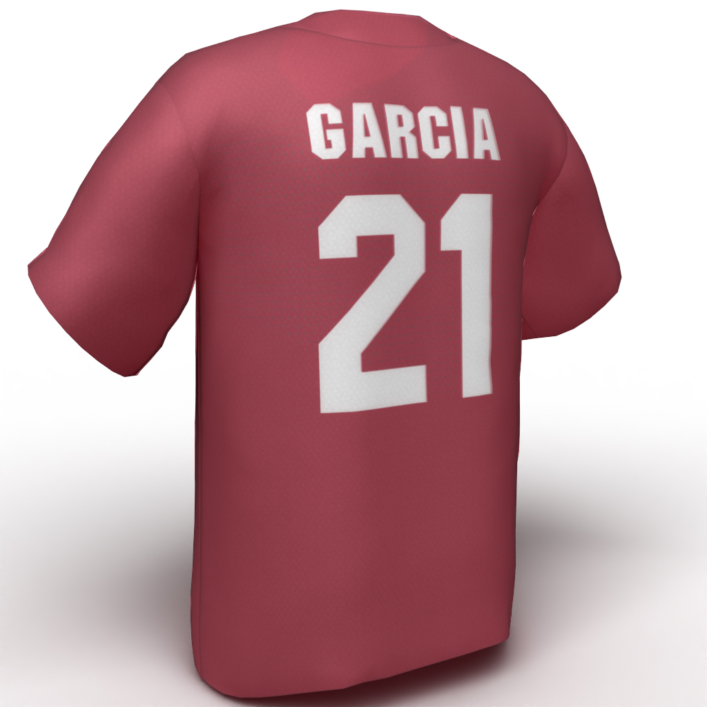 Rachael Garcia USA Softball Jersey red back