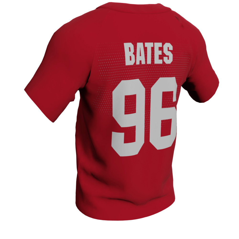 Sis Bates USA Softball Jersey Red