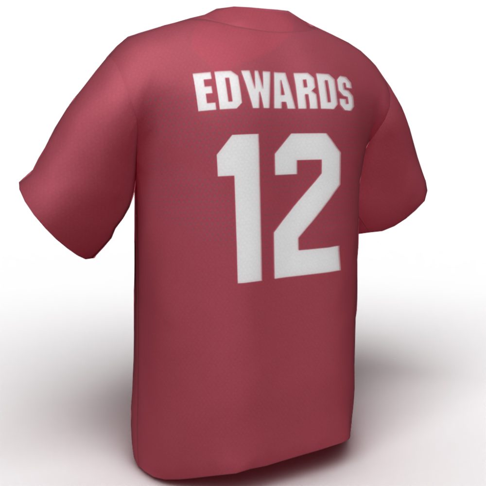 Taylor Edwards USA Softball Jersey red back