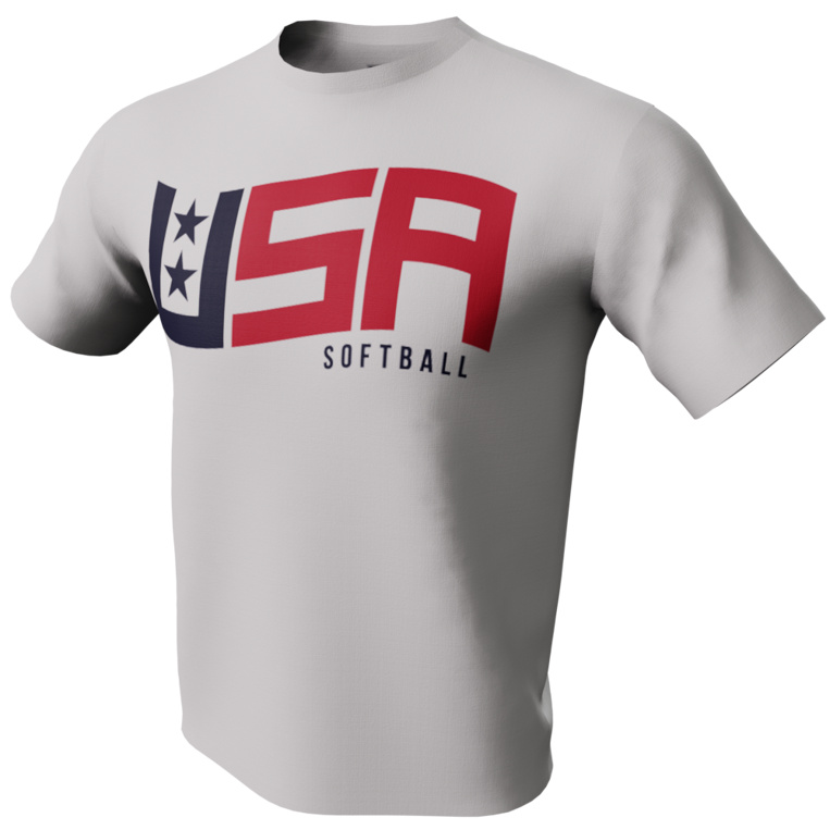 USA Softball Alternative Crew Neck Shirt