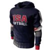 USA Softball Faded Star Navy Hoodie