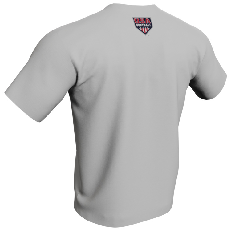 USA Softball Inside Pitch Crew Neck Shirt back
