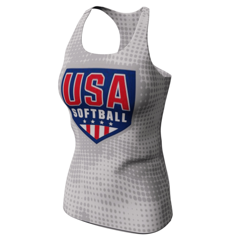USA Softball Womens Tank Top