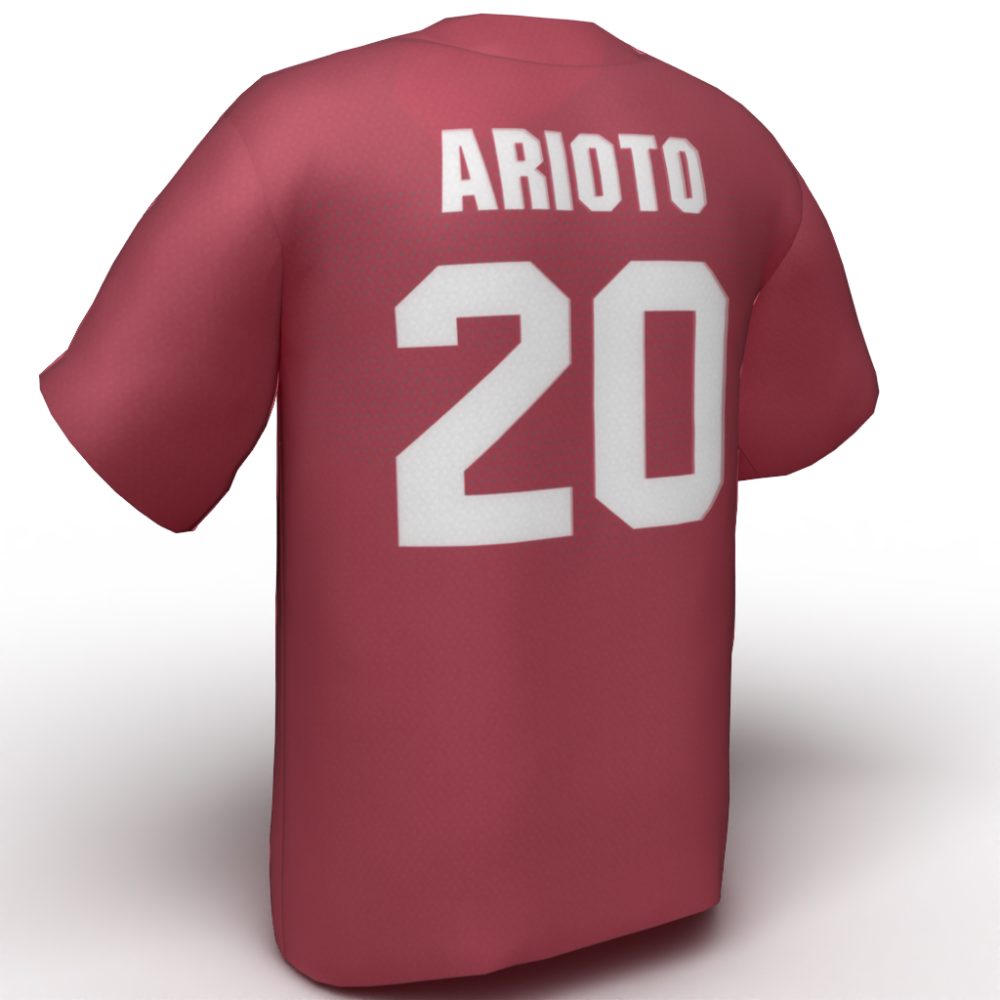 Valerie Arioto USA Softball Jersey red back