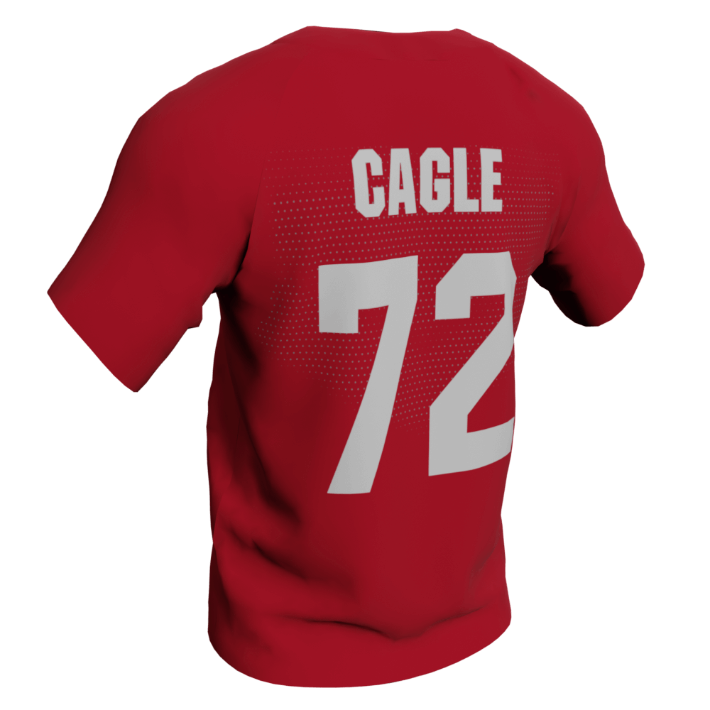 Valerie Cagle USA Softball Jersey red