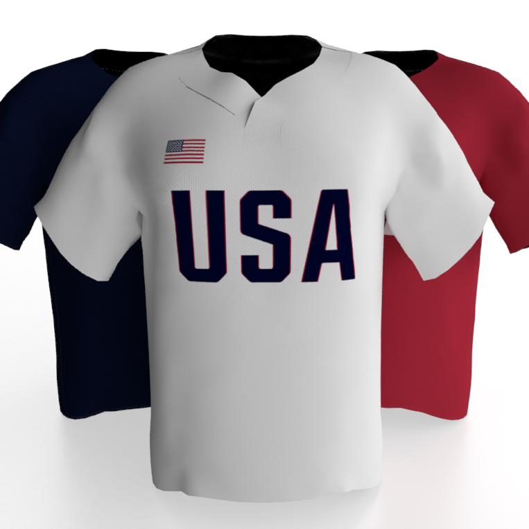 Custom Team USA Football Jersey